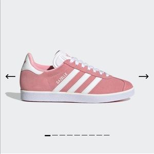 Pink Gazelle Adidas Shoes